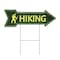 Signmission Hiking Arrow Yard Sign Funny Home Decor 36in Wide C-ARROW12-999820 - alternate 1